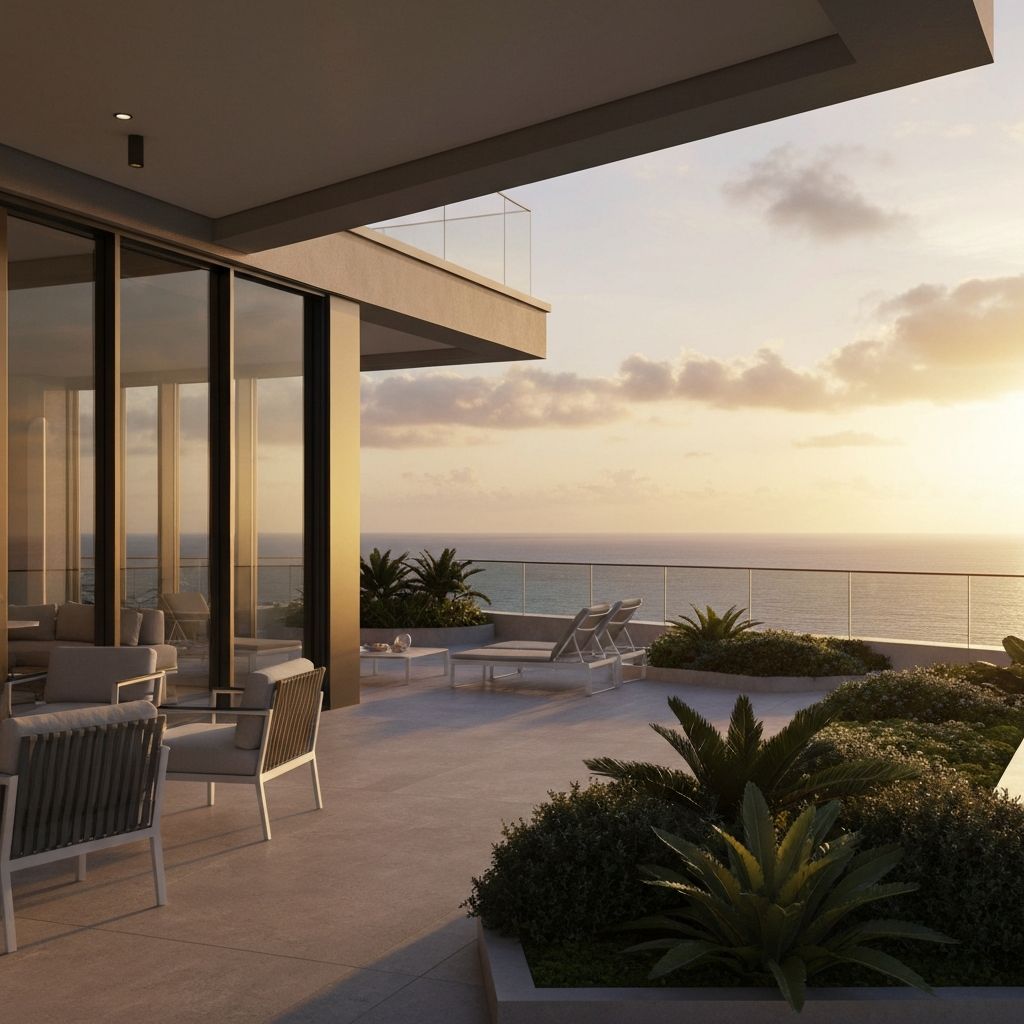 Terraza de lujo